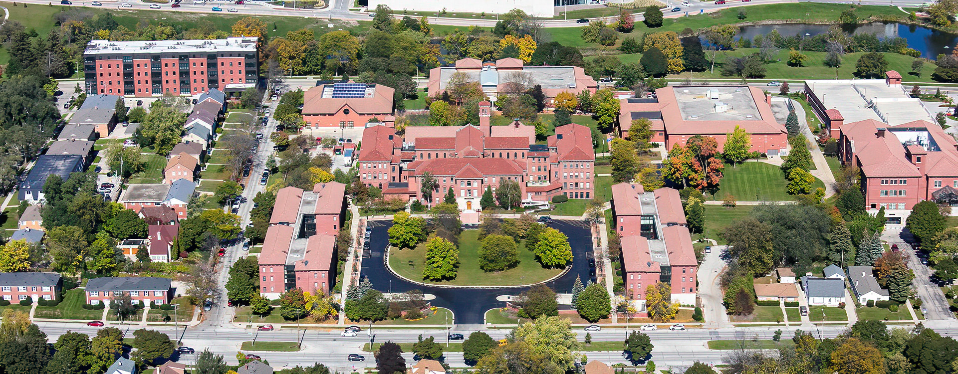 Aerial view of WLC 